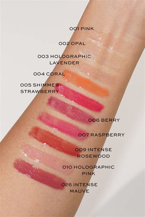 dior addict glow lip balm|Dior lip gloss color chart.